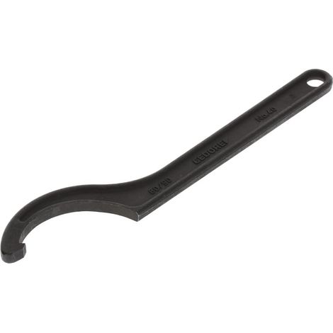 Clé à ergot à encoche, Pour écrou à encoches, Taille 80 à 90 mm, Pointes Ø 5 mm, Clé, 40 80-90 (1/5)