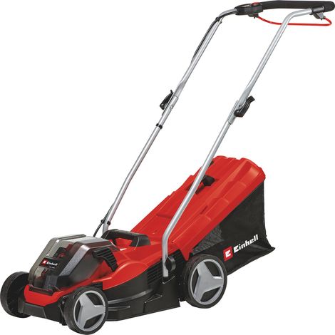 Einhell Akku-Rasenmäher GE-CM 36/33 Li Kit Power X-Change (36 V, 33cm Schnittbreite, bis 250 m², 30L Fangkorb, 25-65 mm Schnitthöhe, inkl. 2x 2,5 Ah Akkus + 2x Ladegeräte) (1/10)