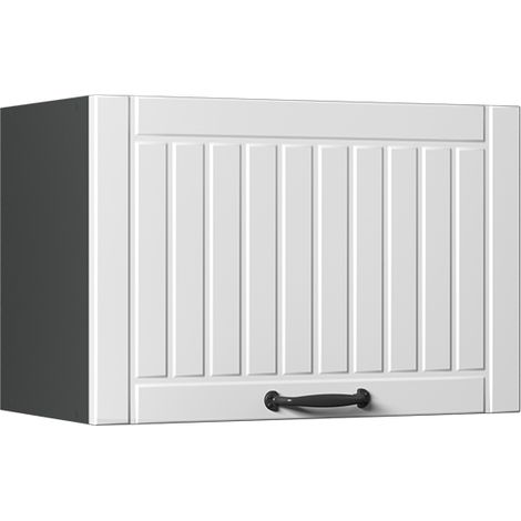 Hängeschrank Fame-Line, Weiß Landhaus/Anthrazit, 60 cm, Vicco (1/5)