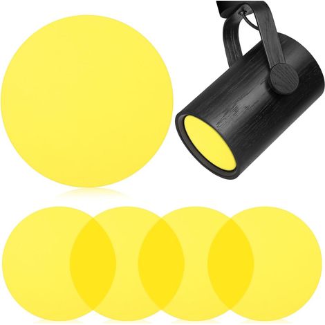Lot De 5 Films Diffuseurs De Lumière 10X10Cm Film Correcteur Couleur Transparent pour Lampes LED Décoration Intérieure Et Éclairage Animaux (1/5)