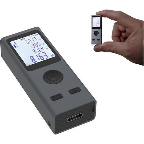 Mini compteur laser 30M Chargement extrieur longue distance numrique Prcision 2 mm Rtroclairage HD Capteur d'angle lectronique Appareil de (1/4)