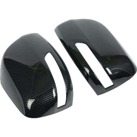 Cubierta/embellecedor de fibra de carbono para el espejo retrovisor de los modelos Land Rover Prado 150 FJ150 (2018, 2019, 2020).