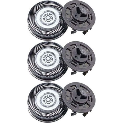 Têtes de rechange SH71 pour rasoirs électriques Philips série 7000/S5000 angulaires S5531 S5533 S5535 S7732 S7735 S7888 (3 pièces) (1/5)