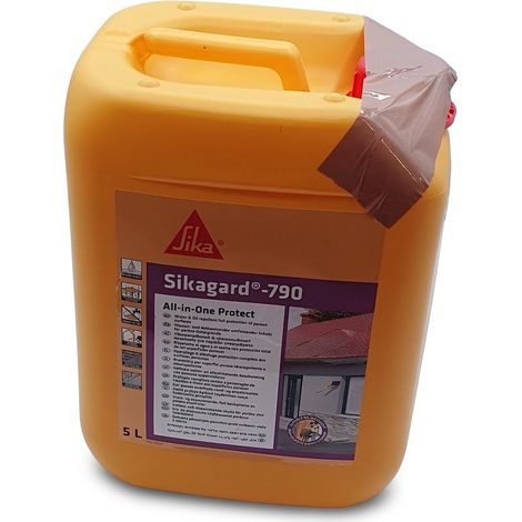 Sika Sikagard-790 All-in-One Protect 5 L - Imprégnation protectrice invisible pour surfaces minérales poreuses (1/5)