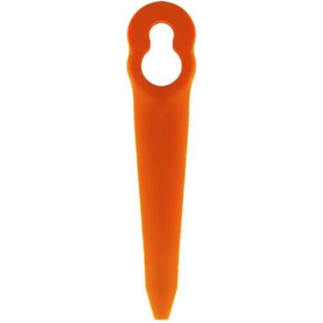 100Pcs Lames en Plastique Compatible pour Stihl Coupe Bordure PolyCut 2-2 PolyCut 3-2, FSA 45 FSA 57 FSE 52