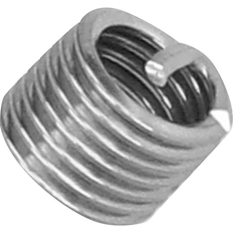 100 pezzi inserti filettati maschio femmina riduttore dado riparazione acciaio inox M6x11.5D (1/5)