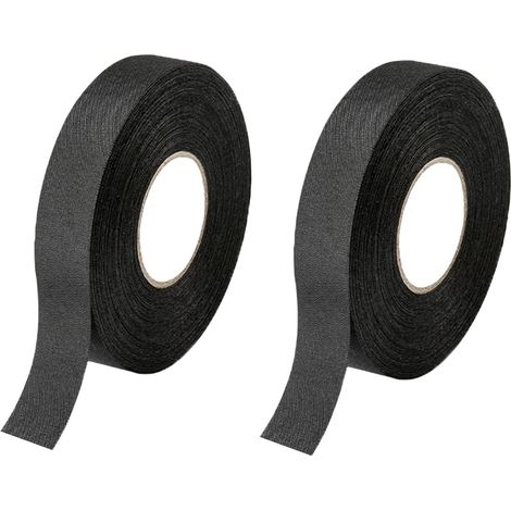 cintas para cables, cinta aislante eléctrica de 19 mm x 15 m, cinta protectora aislante adhesiva de tela, cinta resistente al calor para cables de electricistas, automóviles, motocicletas y motores