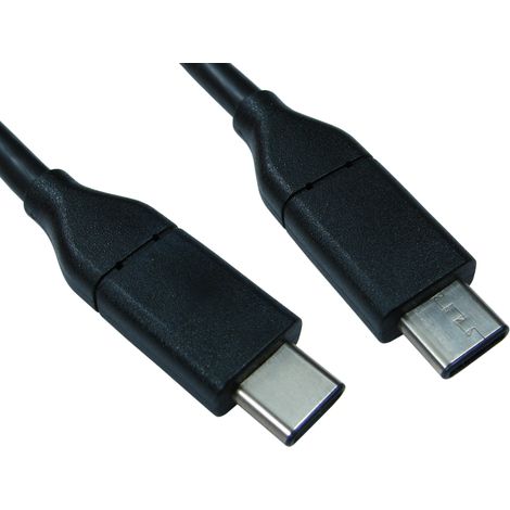 Câble USB RS PRO, Male USB-C vers Male USB-C, 0.5m ( Prix pour 1 )