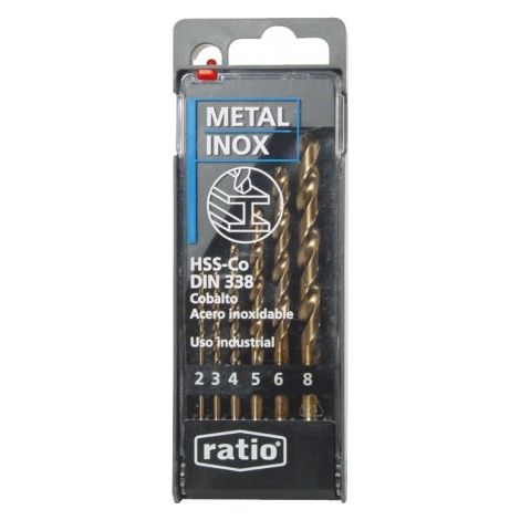 BROCAS P/METAL HSS-CO JGO.6 RATIO - EHLIS