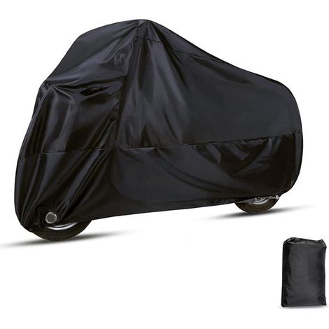 1 pièce - Housse de moto -, housse de protection toute saison - Convient à la plupart des motos et scooters - XL (23095125cm) - (1/5)