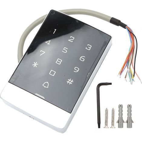 125-kHz-RFID-Zutrittskontrollsystem, IP65 wasserdicht, Wiegand26-Tastatur, passwortgeschützter Türöffner (1/5)