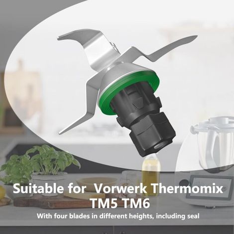 Couteau Lame de Rechange pour Thermomix TM5 Et TM6 de Vorwerk, Lame pour Robot Thermomix Vorwerk TM5 et TM6 (1/4)