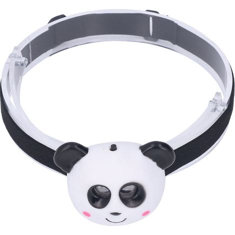 Lampe frontale LED portable pour enfants, motif animal mignon, lumière blanche. (1/5)