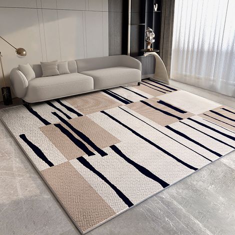 Rug, Tapis, Printemps, Été, Région Rug, Rug toute saison, Tapis de salon, Non-dérapant, Modèle géométrique, Protection du sol, Rug (1/5)