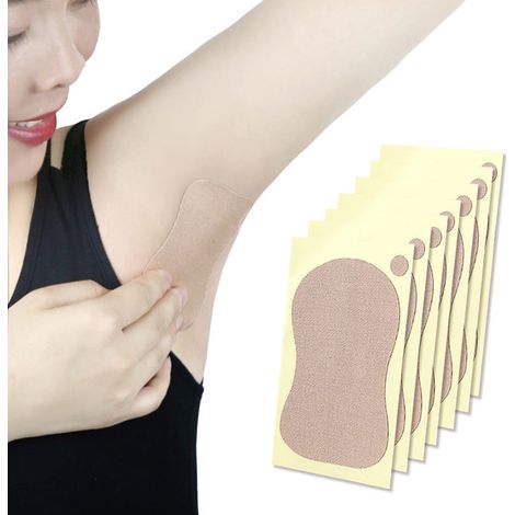 Packs of 10 sheets for men and women, absorbent sweat pads for underarms, foot pads and absorbent towels, in stock. (1/5)