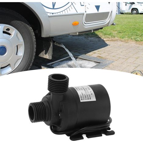 Pompe à eau CC sans balais haute performance et silencieuse 24 V pour camping-cars (hauteur de refoulement de 5 m) (1/5)