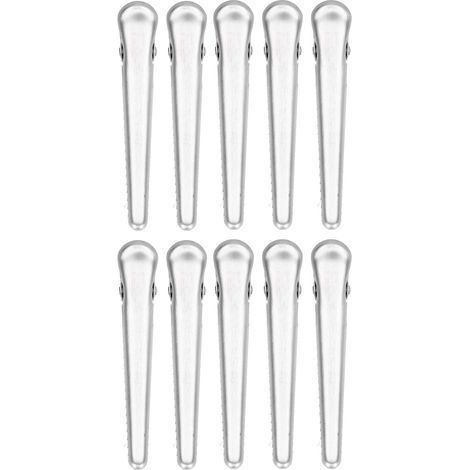 10 pinces inox étanches 11,5 cm pour sachets de café et aliments, outil de cuisine multifonction (1/5)