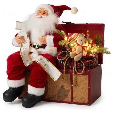 Babbo Natale Koopman Con movimento, luci e musica ATK000680