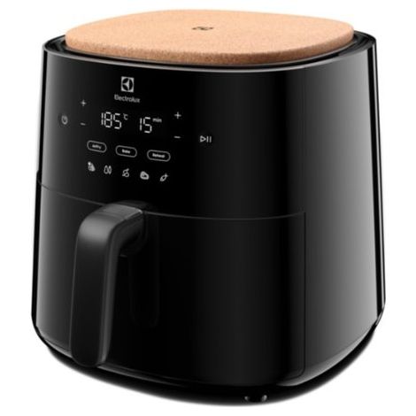 Electrolux EAF5B friggitrice ad aria in acciaio inox e nera 5 litri