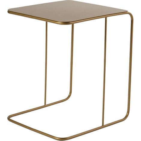 Tavolino laterale, tavolino da divano, tavolo contenitore Tavolo da pranzo Gold (1/4)