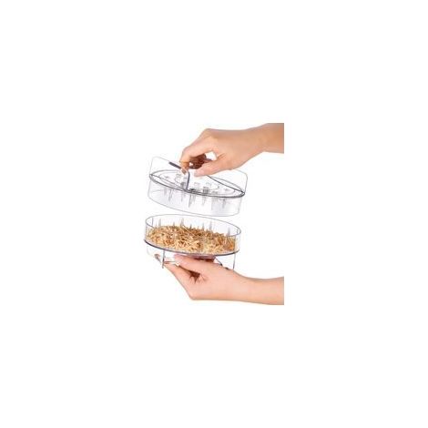 D��chiqueteuse de Oulet ��� Outil de Broyage de Poulet Transparent Pour Torsion, Outil de D��chiqueteuse de Viande, Outil D��chiquet��, Broyeur de Nourriture Pour Chien et Chat