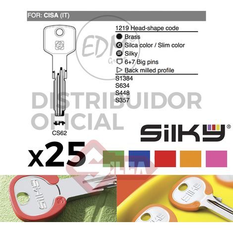 Surtido Llaves Silky Cs62Dz Cisa - NEOFERR..