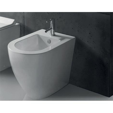 GALASSIA Dream bidet 1 foro a pavimento 36x56 bianco codice prod: 7311 (1/3)
