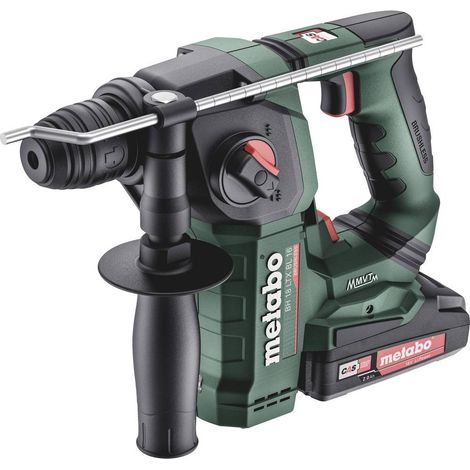 Trapano senza fili Metabo bh 18 ltx bl 16 18 V 2 Ah