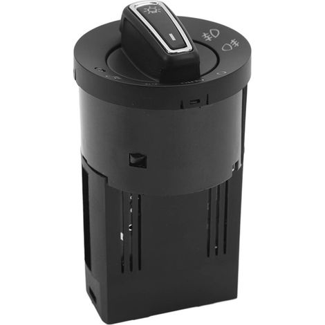 Schwarzer Scheinwerferschalter mit Lichtsensor für Bora MK4 Modelle der Baujahre 1999-2004.