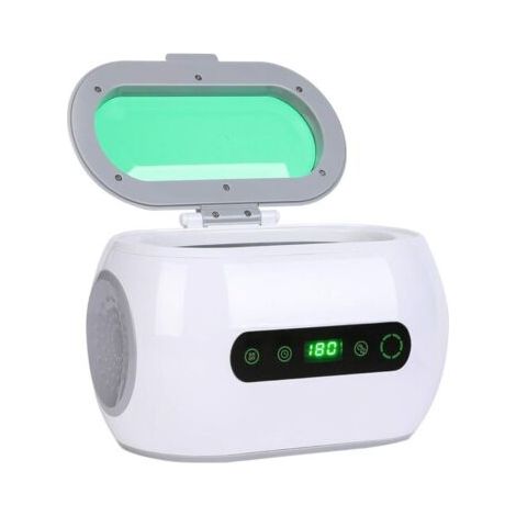 QORVA-Nettoyeur à ultrasons professionnel 600 ml, appareil de nettoyage pour lunettes, montres, bijoux, prothèses dentaires, ustensiles
