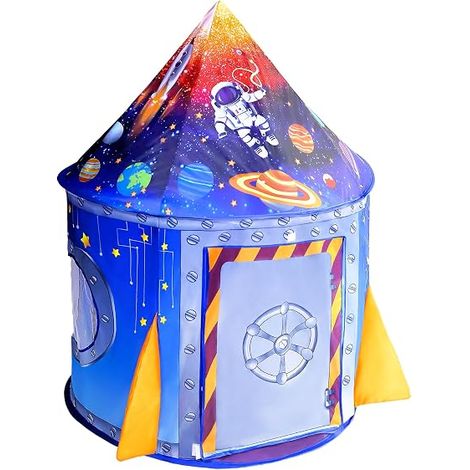 Tente Cabane Tipi Château Maison de Jeu Jardin Cabane Chambre (Bleu) (1/5)