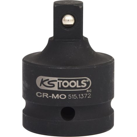 Kstools – Réducteur à chocs 3/4" – Carré d'entraînement 1/2" – Chrome Molybdène – Norme ISO 1174 – Utilisation à chocs