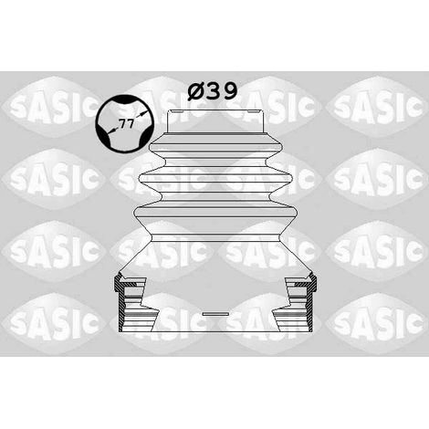 Jeu de joints-soufflets, arbre de commande Sasic 1900002 CITROËN 328796 3287A4