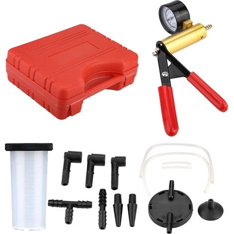 Handpumpen-Vakuumentlüftungsgerät, rostfreies Druckprüfset aus ABS-Legierung für Autos (1/5)