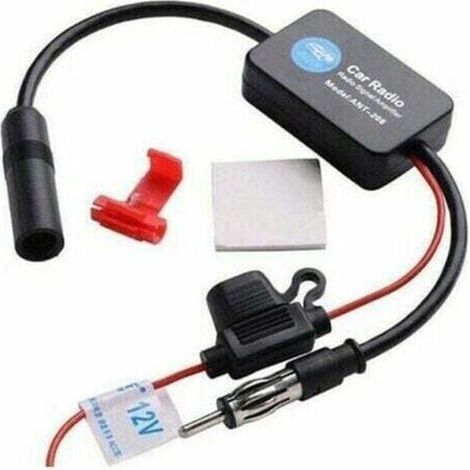 Amplificatore di segnale stereo per autoradio 12V (1/4)