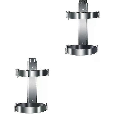 Support mural pour extincteur, lot de 2 - Support de bureau (1/5)