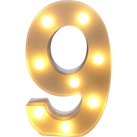 LED-Buchstaben – Alphabet / Zahlen / Symbole / Liebe / Herzen – 33-teilig – Nachtlicht – Hochzeit / Zuhause / Party / Feiertag / Bar (1/4)