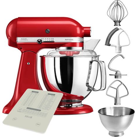 KitchenAid Artisan Mixer 175 Empire Red with FREE Gift
