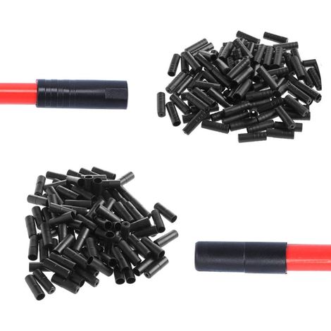 embouts pour dérailleur de vélo et câble de frein, pièces pour dérailleur de 4 mm/pièces pour câble de frein de 5 mm (1/5)