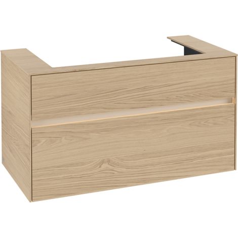 Villeroy & Boch Collaro Waschbeckenunterschrank, Waschbecken (1/2)