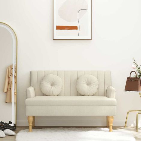 Teenpull – Sitzbank mit Kissen 113x64,5x75,5 cm Leinen (1/5)