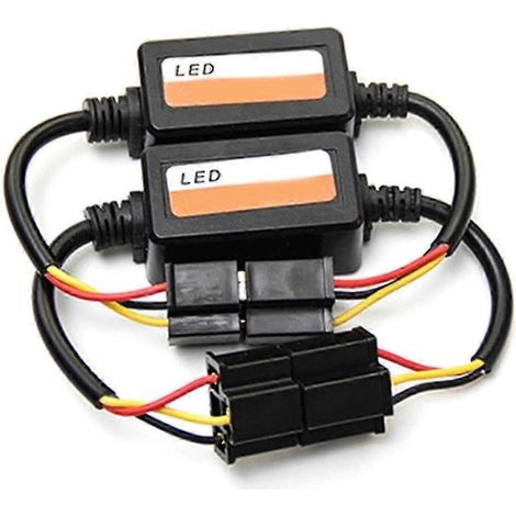 Paquete de 2 decodificadores Canbus LED H7 para automoción, instalación sin errores, edición 0620 (1/4)