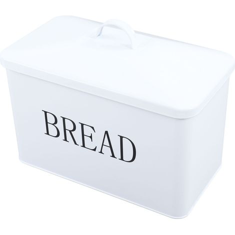 Petite boîte à pain, grande capacité, sûre, sans odeur, design compact, poignée de transport, base antidérapante, récipient à pain pour aliments (1/5)
