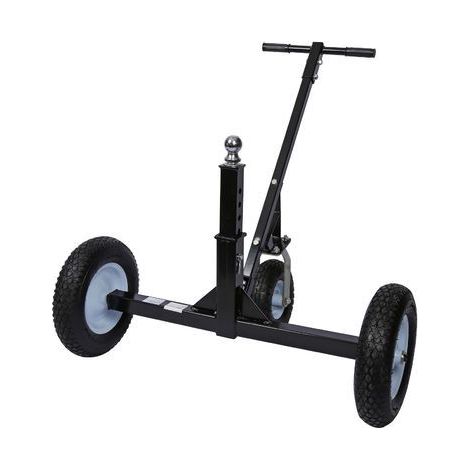 Ayuda maniobras con 3 ruedas para caravanas y remolques 500 kg Bola remolque ajustable en altura (1/5)