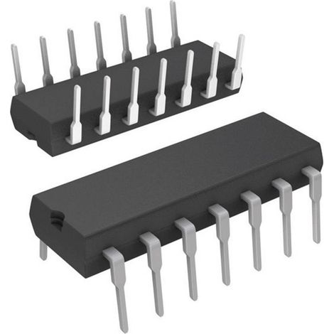 CI - Acquisition de données - Potentiomètre numérique Microchip Technology MCP42010-I/P linéaire Volatile PDIP-14 1 pc(
