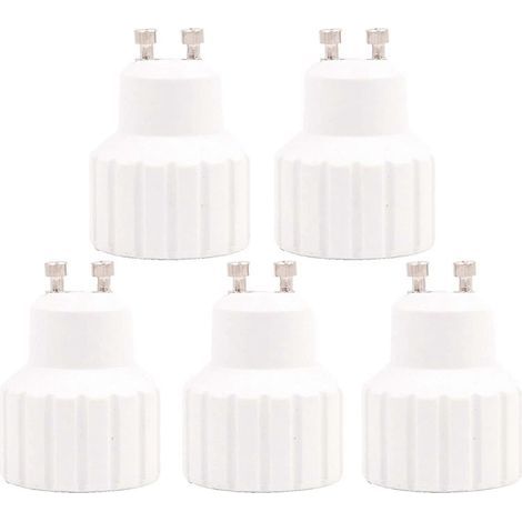 Adaptador de casquillo GU10 a GU10 - Adaptador de lámpara - Adaptador de casquillo para lámparas LED/halógenas (1/5)