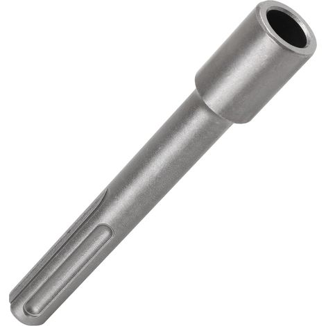 Enfonce Pieux SDS MAX pour Mise à la Terre, Ø Intérieur 16,5mm x Ø Extérieur 25mm x 165mm de Longueur, Bouterolle d'Enfoncemen pour Piquets de Terre et Ancres de Sol (1/5)