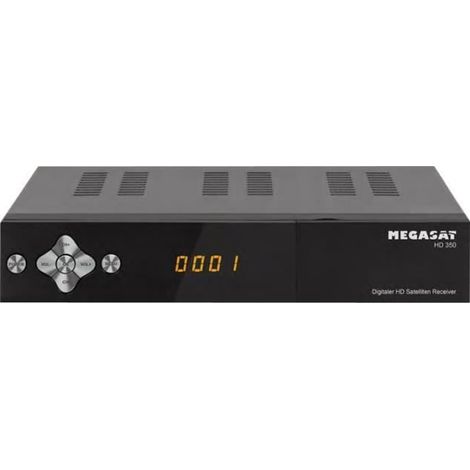 Récepteur de télévision par satellite - Megasat - HD 350 - Couleur: Noir