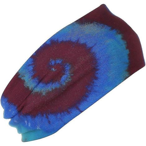 Bandeaux pour femmes, style bohème, pour le yoga, la course à pied et le sport.-Blue (1/2)