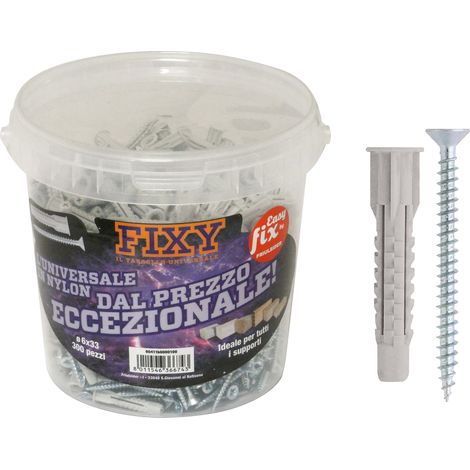 Friulsider TASSELLO FIXY BOX 130 PEZZI mm. 8x51